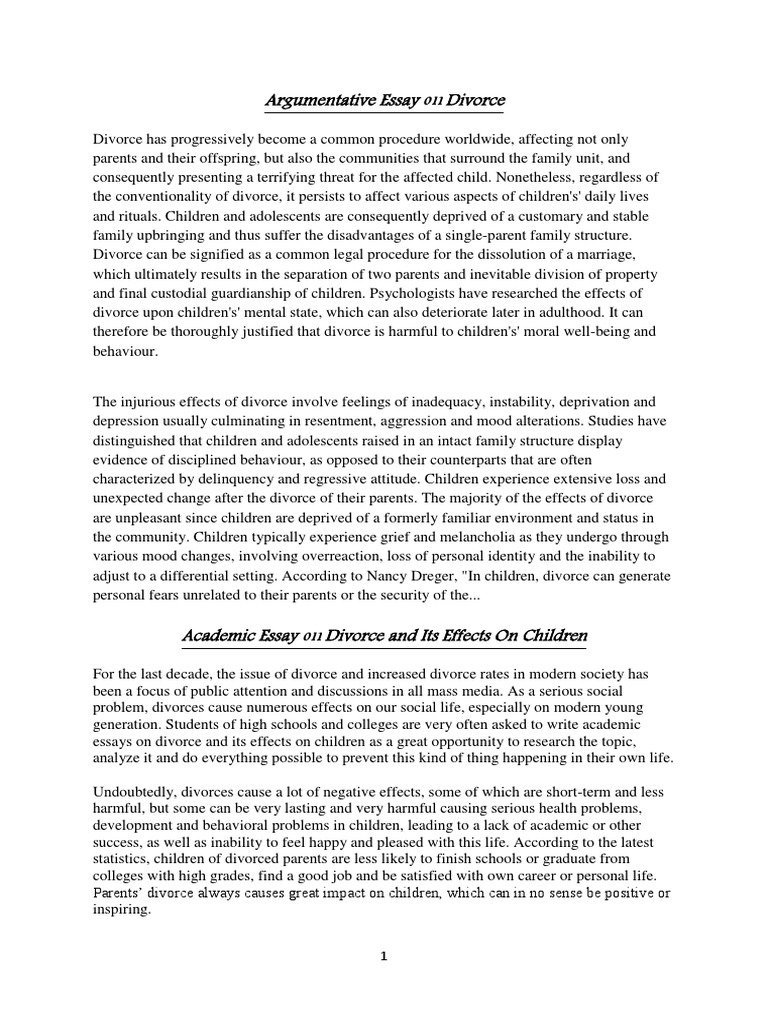 ielts essay on divorce divorce essay introduction